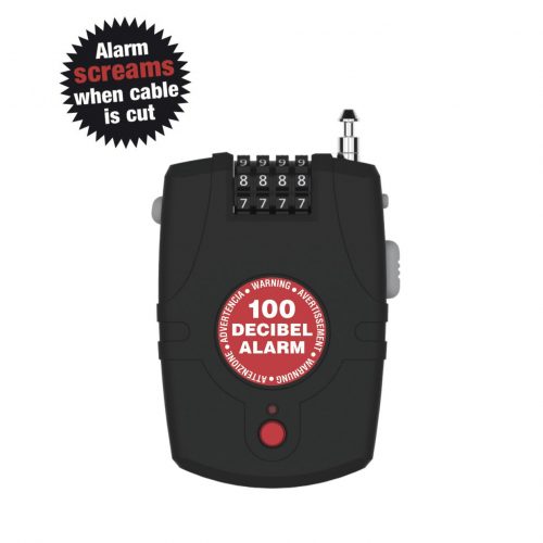 Cable best sale lock alarm