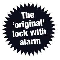 The original lock with alarm